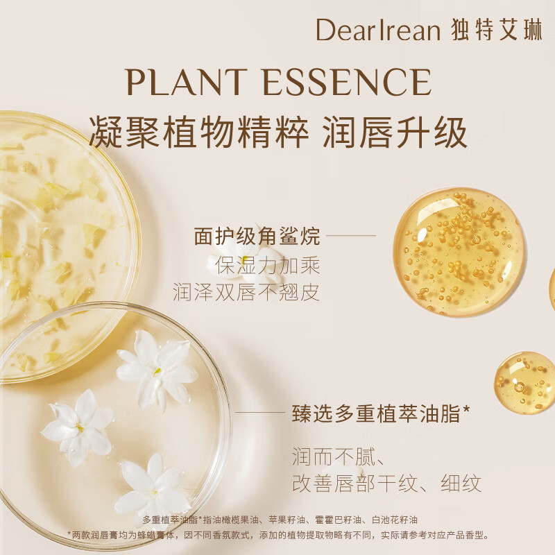 独特艾琳润唇膏(无色款)-月光葡提 3g