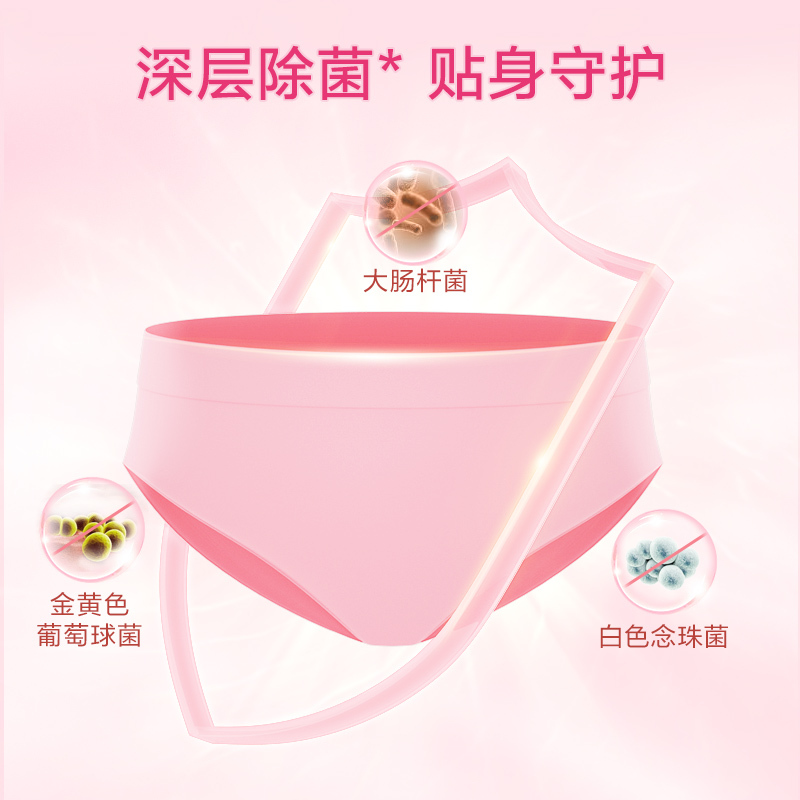 手洗内衣洗衣液480g男女士内衣裤除菌洗衣液洁净易漂清洗液高清大图