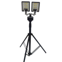 驰洛科 CLZY5103 21V 2*60W IP66 LED光源 便携式移动工作灯 (计价单位:台) 黑色