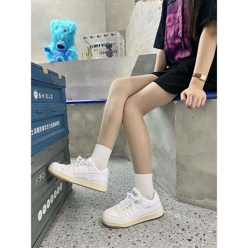 Ideaminiins小众港风情侣小白鞋潮百搭2022夏季新款运动休闲板鞋女休闲鞋