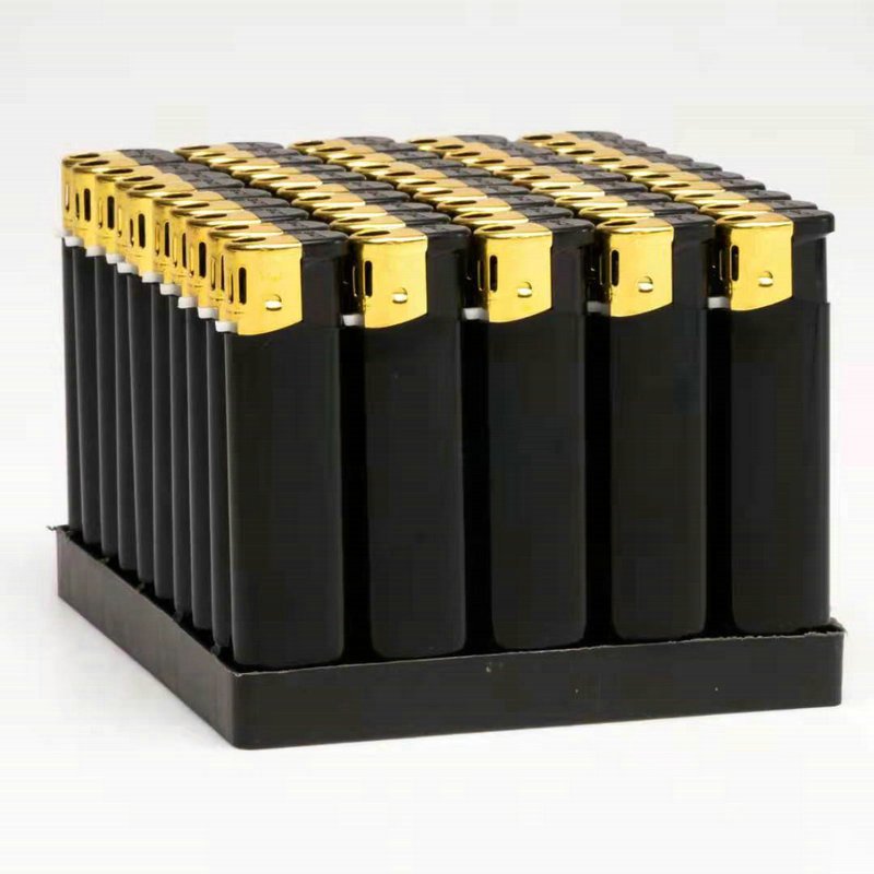 明火打火机黑色200个盒视频