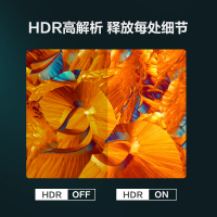 创维(Skyworth)27英寸显示器2K IPS高清炫彩屏 纤薄机身 HDR功能 三面窄边框 滤蓝光不闪屏幕 广色 75HZ HDMI 办公商用电脑显示屏 27X4Q