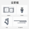箭牌卫浴(ARROW)加厚304不锈钢水槽双槽不锈钢抽拉式冷热厨房水龙头 凯拉款抽拉槽套装 厨房洗菜盆AE558213G