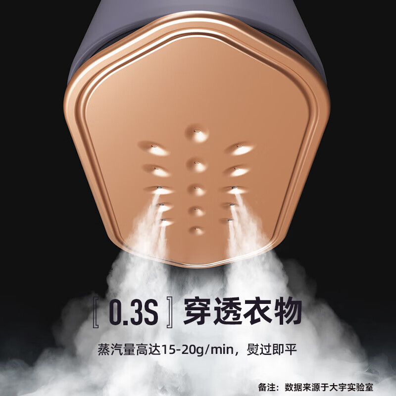 大宇(DAYUFOOD)差旅便携挂烫机家用蒸汽熨烫机熨衣机手持小型除菌除螨电熨斗 HI-029-ZI高清大图