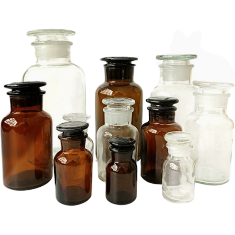 CIDABIO慈达棕色广口瓶(带盖)1L