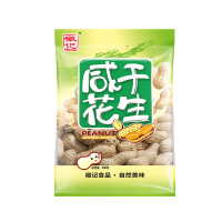 徽记 咸干味花生300g 坚果炒货