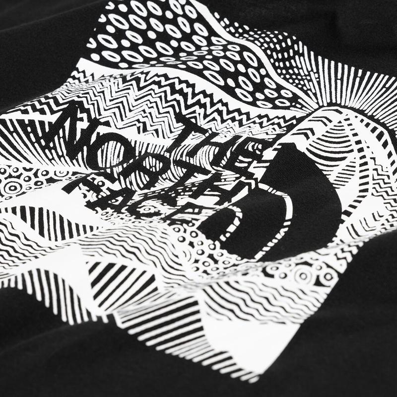 THE NORTH FACE男士环保舒适短袖T恤休闲时尚百搭图案设计