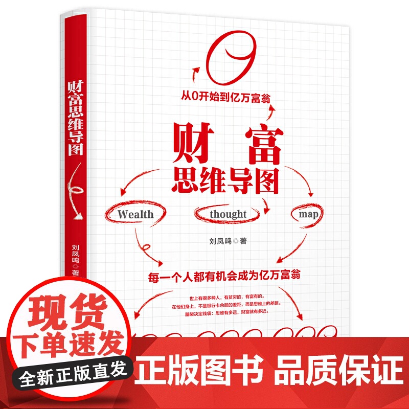 财富思维导图 刘凤鸣 中国商业出版社 正版书籍高清大图