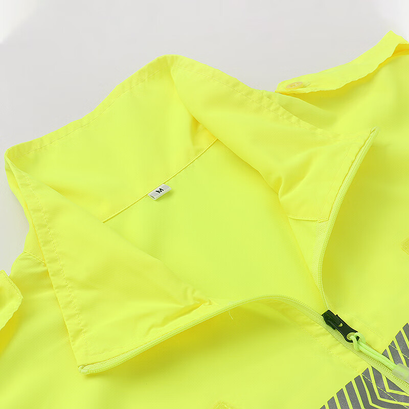 海斯迪克反光防晒衣服交通站岗警示工作服长袖透气衬衣保安门卫hksq