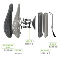 米乔 减压腰垫(经典版Pro)WP-0902 深灰色