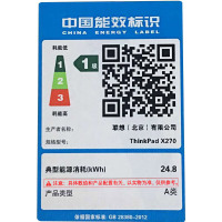 联想 ThinkPad X270 FFCD定制款 12.5英寸轻薄便携商务办公手提笔记本电脑（i5-6300 8G 512G SSD Win10 双电池）支持win7系统