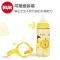 300ml NUK宽口径PPSU带手柄彩色奶瓶狮子款(带成长型硅胶中圆孔奶嘴)