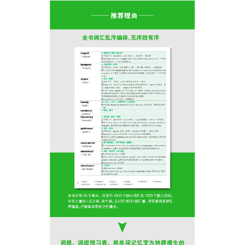 正版新书]新东方 雅思词汇词根+联想记忆法 乱序版俞敏洪9787559高清大图