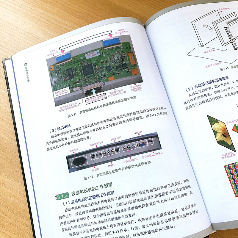 [正版]家电维修手册一本通 全彩图解家电维修从入门到精通故障检修自学书籍图解大全 液晶电视洗衣机冰箱定频变频空调器维修高清大图