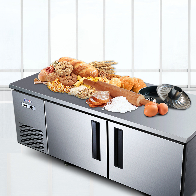 星星(XINGX) 310升 厨房操作台 商用冷冻工作台 不锈钢操作台 机械控温 全冷冻工作台 TD-368Y高清大图