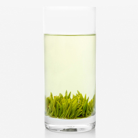 [2021新茶上市]艺福堂青叶甘露明前特级茶叶竹叶形雀舌绿茶春茶散装50g