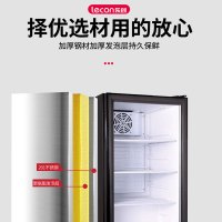 乐创 (lecon)110升留样柜小型食品冷藏台式单门饮料保鲜展示柜冷藏柜酒店小冰箱 LC-SC-110