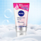 妮维雅(NIVEA)女士洁面套装(晶纯皙白150g*2+赠品)