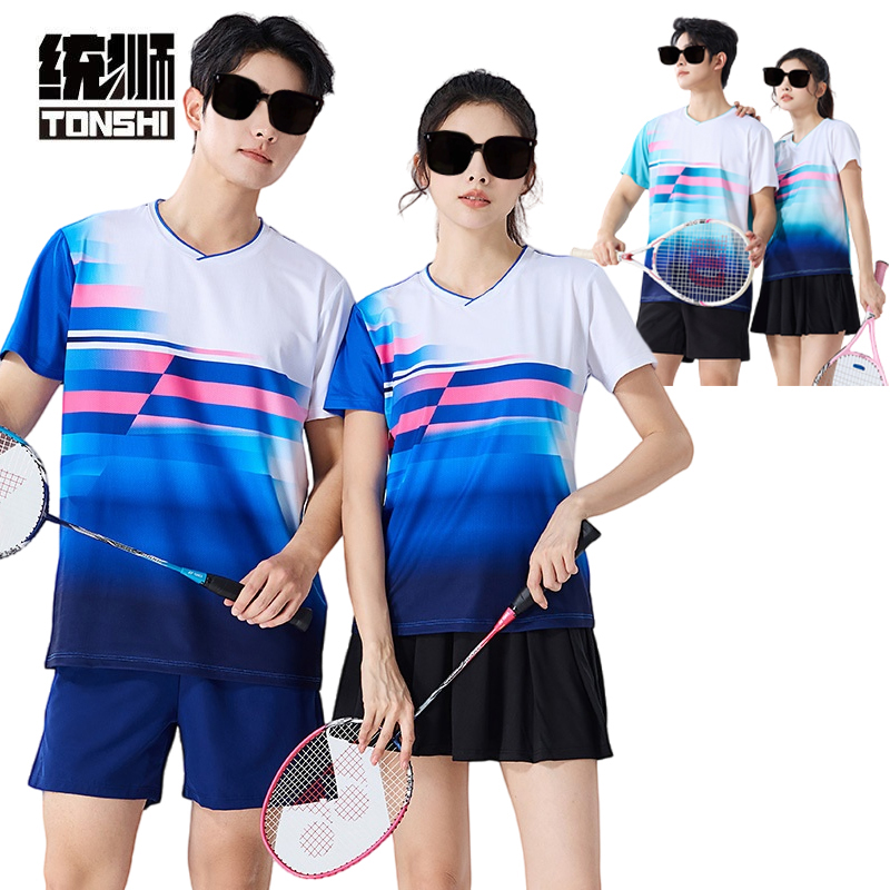 统狮 羽毛球服 E71 套高清大图