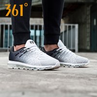 361°男鞋跑步鞋2018新款运动休闲常规跑步鞋减震气垫运动鞋