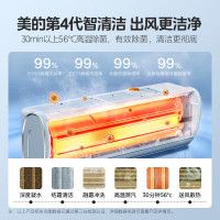 美的(Midea)空调风酷大1匹p新一级能效壁挂式变频冷暖智能家用卧室客厅节能省电挂机KFR-26GW/N8XHC1Ⅱ