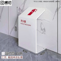 戴劲灭火器专用箱高端消防箱酒店商场学校消防收纳箱白色金属支架