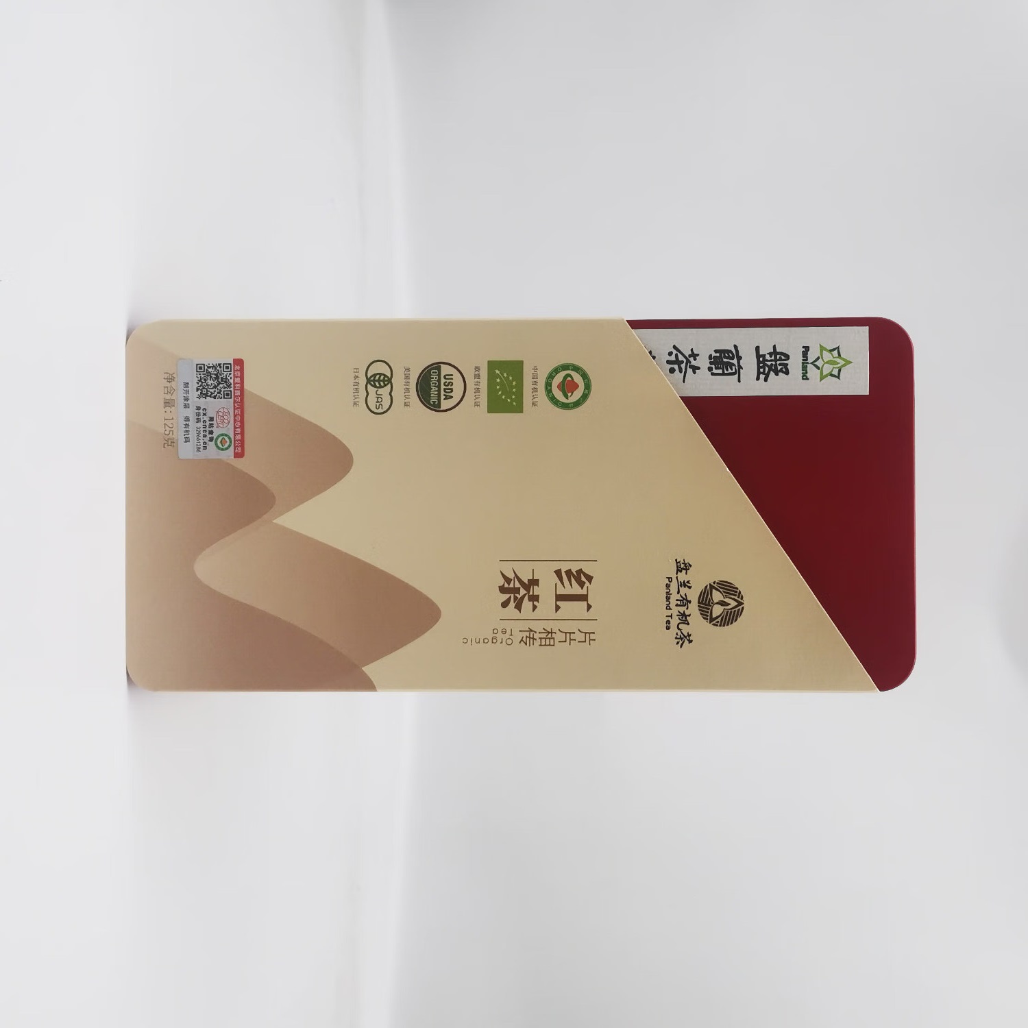 盘兰片片相传红茶125g高清大图