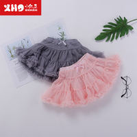 商场同款小红豆童装女童裙子夏季韩版洋气拼接蛋糕纱裙蓬蓬裙短裙