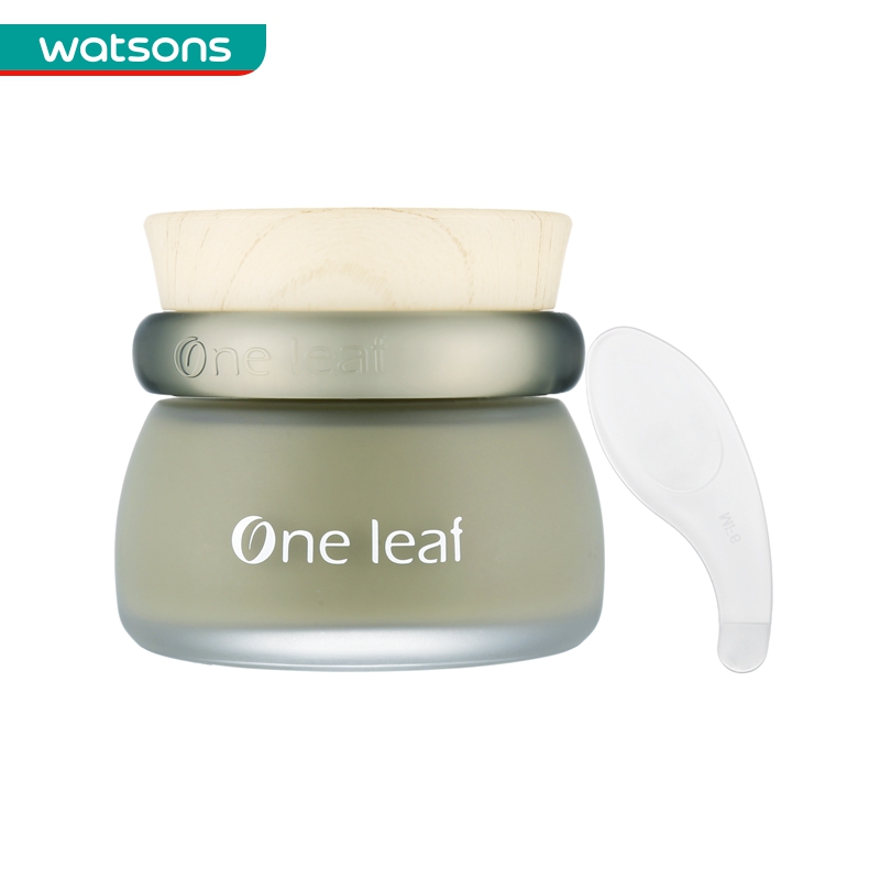 [屈臣氏]一叶子水润滋养绿泥膜150克-植物酵素多效 保湿修护涂抹面膜