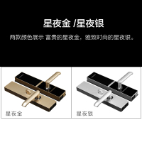德施曼(DESSMANN)T710S指纹锁电子门锁密码锁C级锁芯APP指纹密码卡片钥匙开门ios;Android星夜银