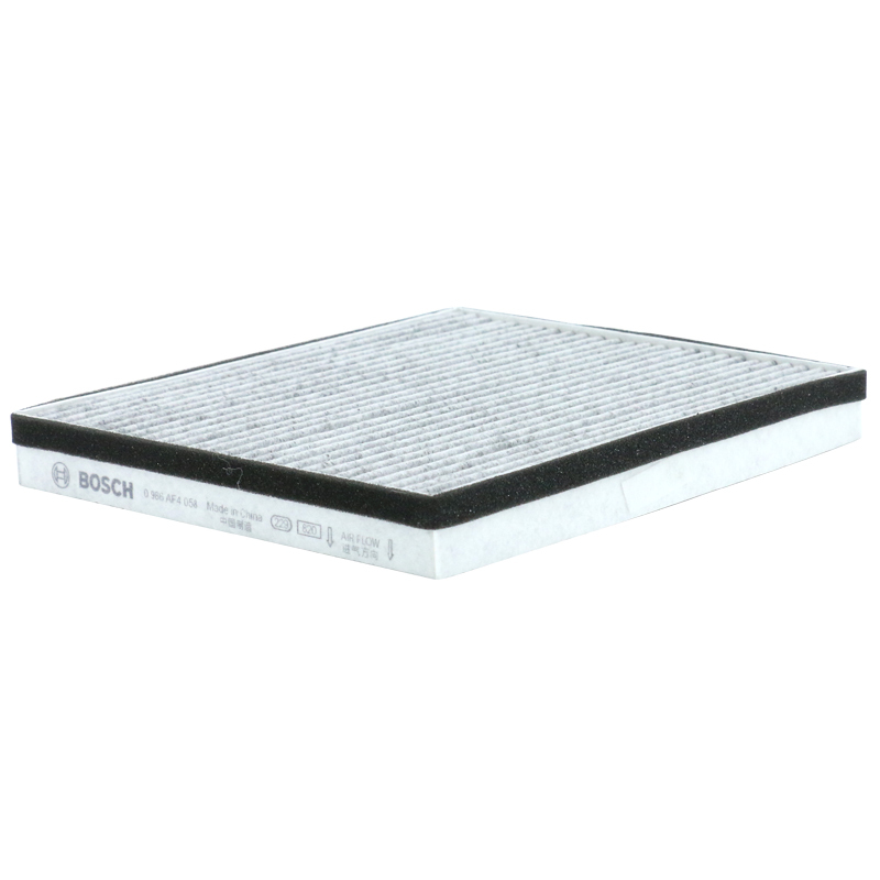 博世(BOSCH)双效防PM2.5活性炭空调滤清器0986AF4058(别克凯越1.6i/1.8i/大众捷达)