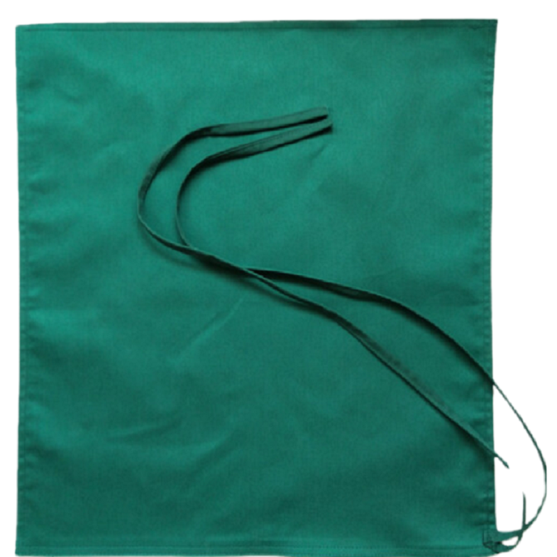 徽珩 美容纯棉洗手包布双层军绿色 cp08包布 40*40cm