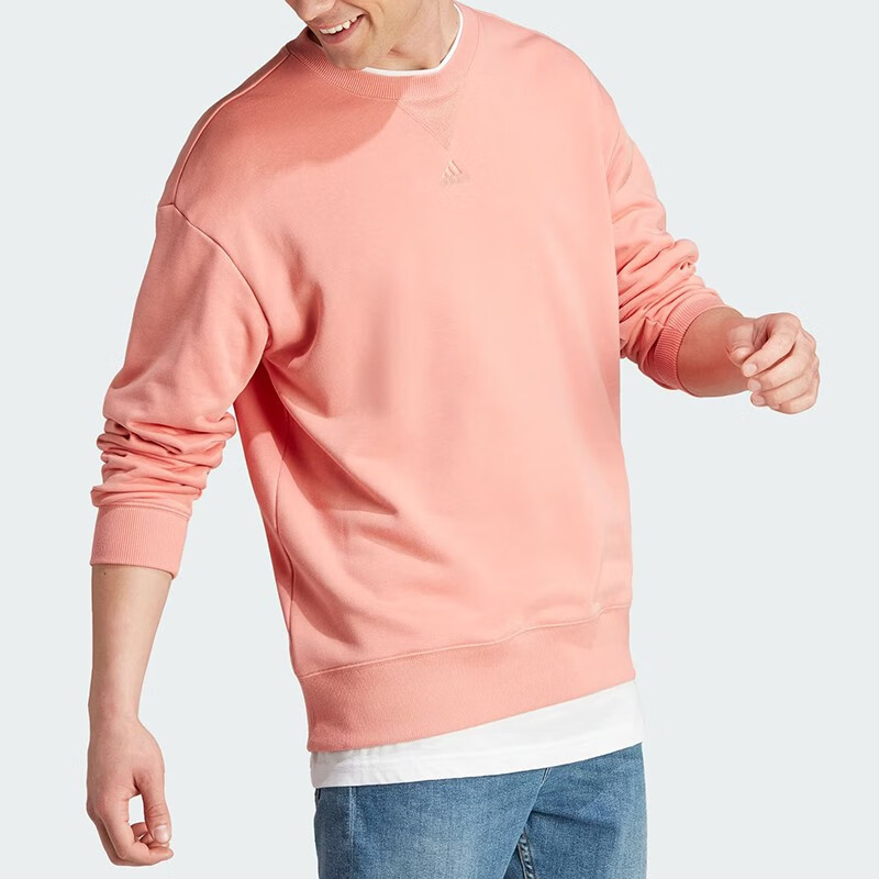 阿迪达斯 (adidas)男装2023新款M ALL SZN SWT时尚潮流舒适圆领卫衣 IN9471 XS