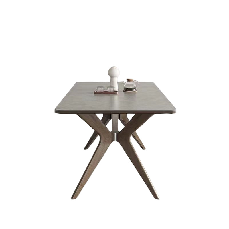 白寅 BY-SMYBCZ1.3M 岩板餐桌 实木框架1.3米(单位:张)