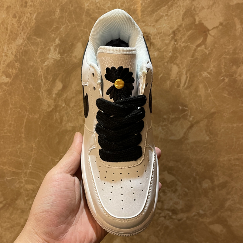 男鞋空军一号白雏菊正品低帮板鞋莆田高版本小白鞋女