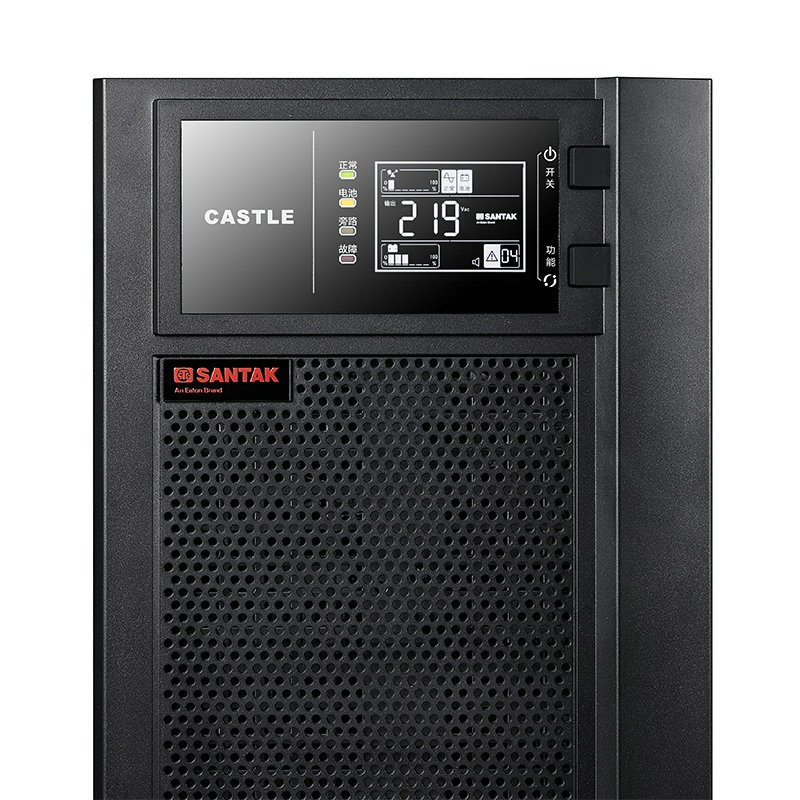 山特（SANTAK）山特C10K ups不间断电源在线式稳压 10000VA/9000W 服务器 含电池柜 电池及辅材