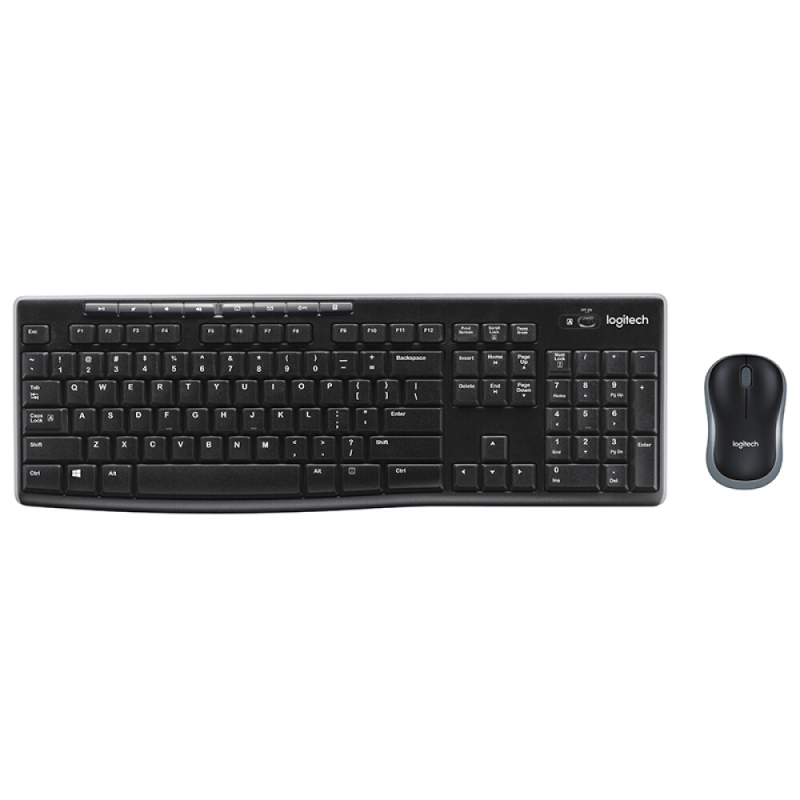 罗技(Logitech)MK270 无线光电键鼠套装 无线鼠标无线键盘套装 (三年质保)
