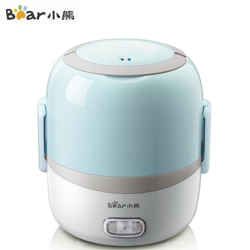 小熊(Bear)电热饭盒上班办公室带饭蒸饭器1.3L DFH-B13E5【蓝色】