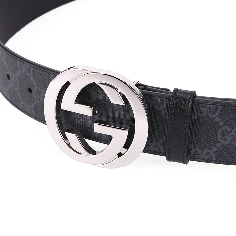 gucci 古驰 男士人造帆布板扣式腰带411924 kgdhx