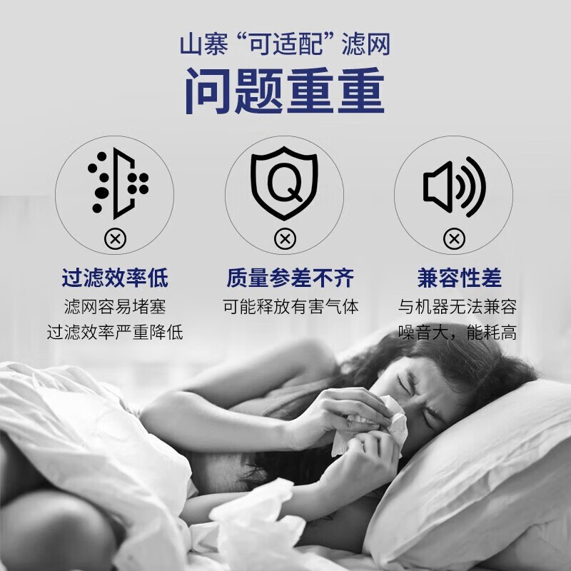 霍尼韦尔（Honeywell）空气净化器滤网滤芯 KJ810 2号滤网-KJ810G93CF（2片）-2号滤网HF05高清大图