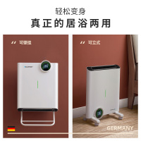 德国蓝宝（Blaupunkt）浴室取暖器/电暖器/暖风机/家用欧式快热炉H6 浴霸居浴两用智能遥控节能静音