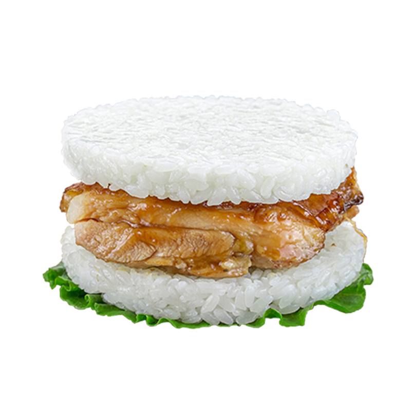 奥尔良鸡排味6个乐肴居照烧米汉堡方便米饭速食微波加热即食快餐便当