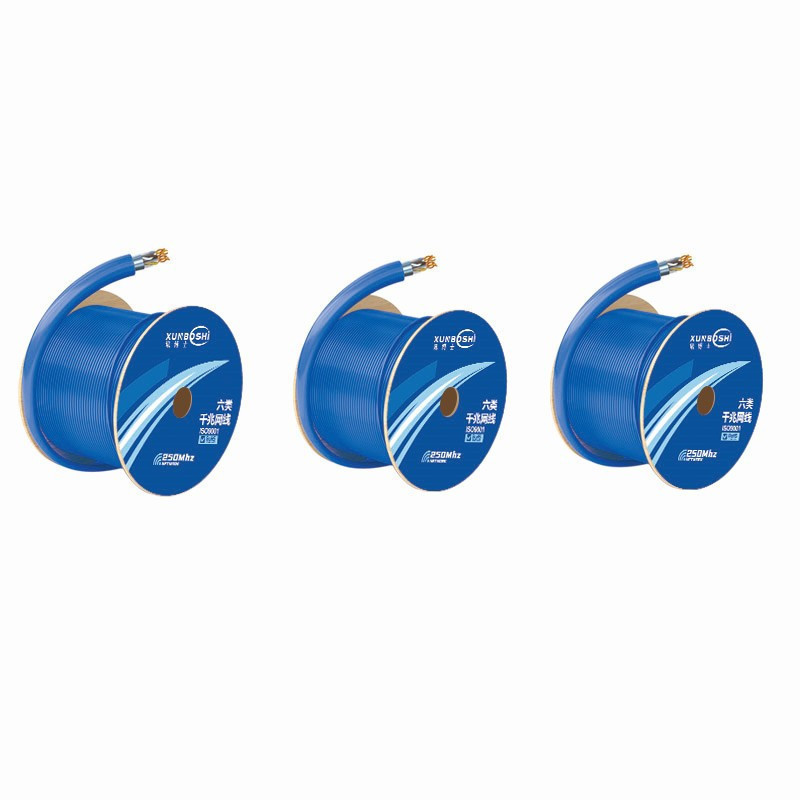 讯博士 LFLWS1200 六类非屏蔽 网线 105 米/箱 (计价单位：箱) 蓝色高清大图