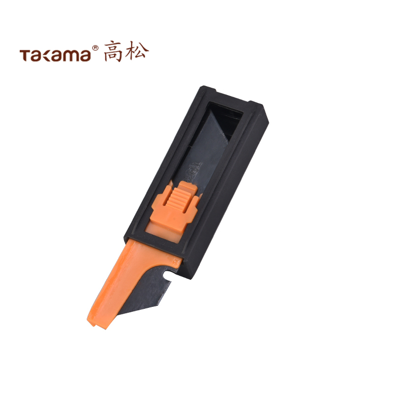 高松takama梯形刀片SK5折叠美工刀t型壁纸刀(重型工业级)999019/盒高清大图