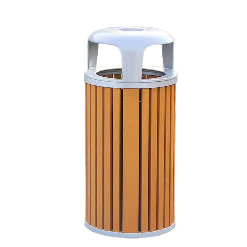 铭思达户外垃圾桶圆形个高清大图