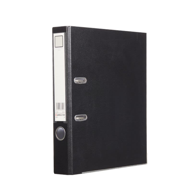 齐心 A205 2寸半包胶档案夹 A4 黑图片