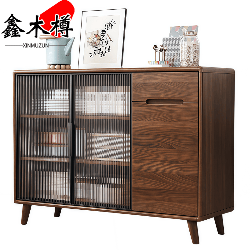 鑫木樽餐边柜1m个高清大图