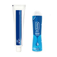杜蕾斯(Durex)K-Y润滑剂50g+快感润滑液50ml 人体润滑液 男女夫妻用水溶性润滑油 成人情趣用品