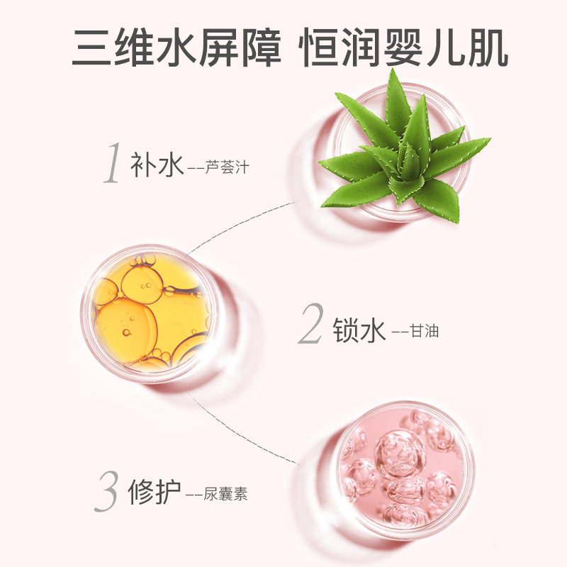 亲润婴儿童洗发沐浴二合一泡沫型200ml宝宝幼儿家庭装新生专用温和天然无泪