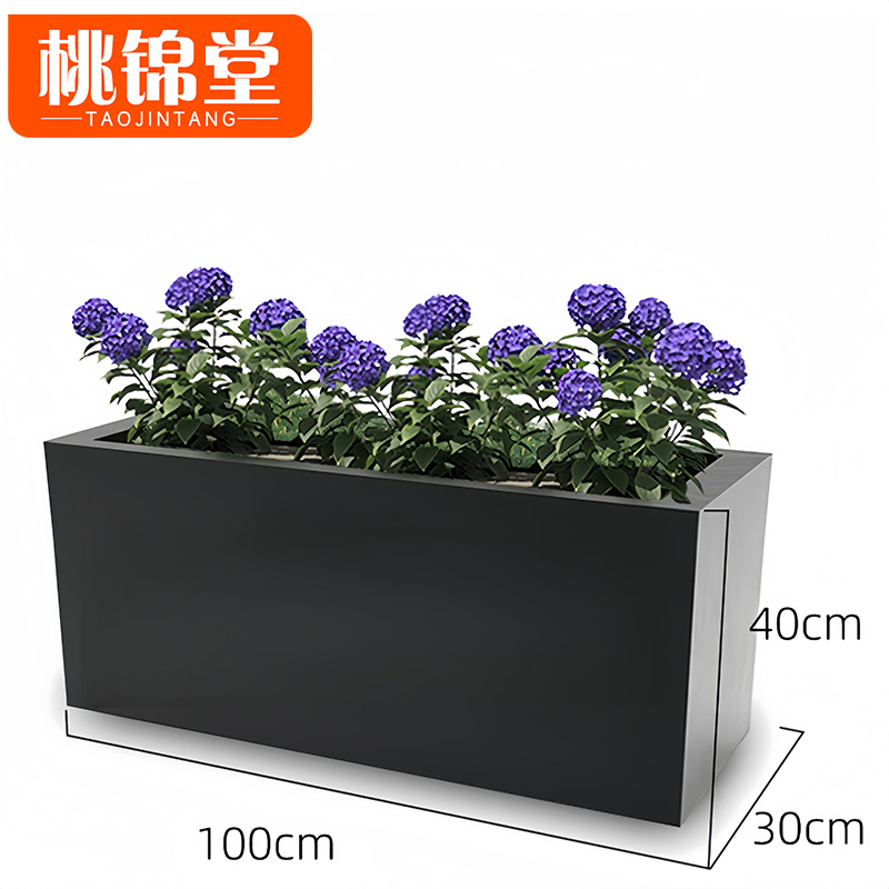 桃锦堂花箱 种植箱1m个